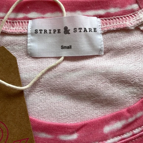 STRIPE & STARE Essential Sweatshirt - Pink Wave - Picture 4 of 8
